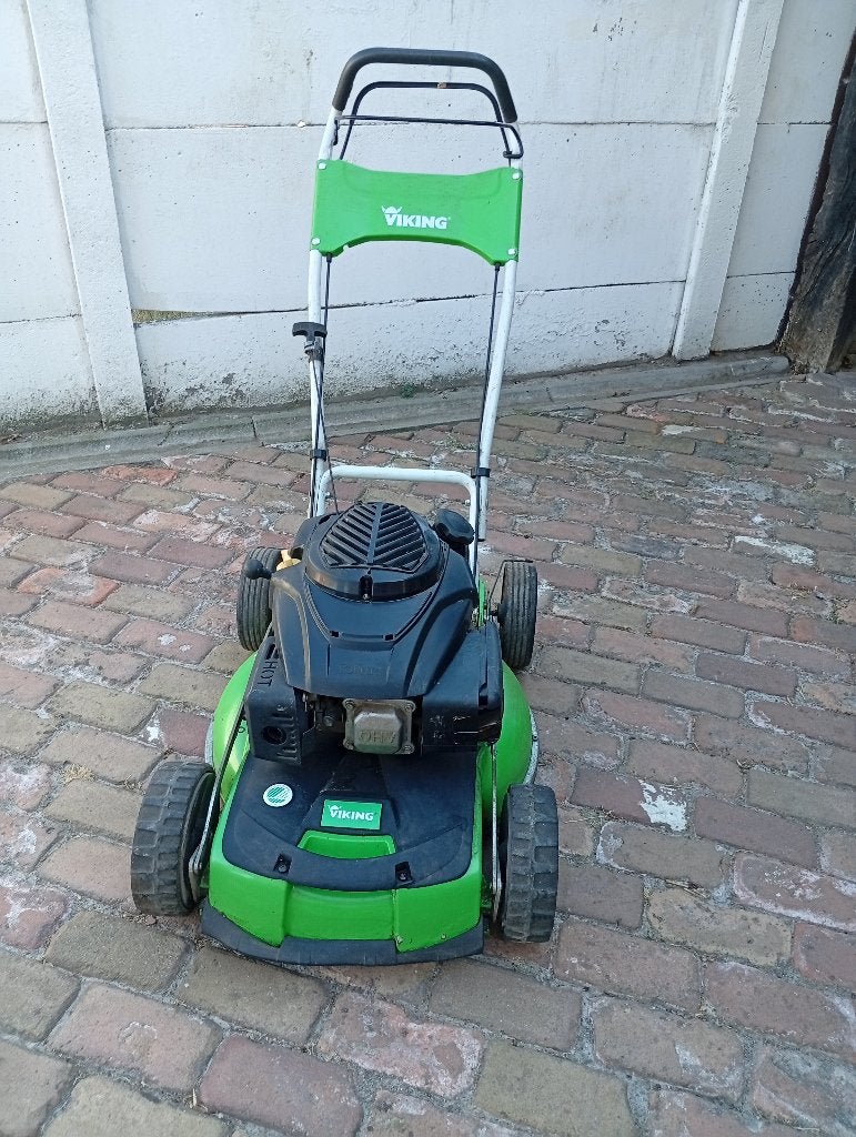 Professionele viking maaier, Tuin en Terras, Ophalen, 50 cm of meer, Mulchfunctie, Gebruikt