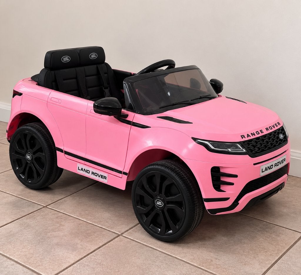 Roze Range Rover elektrische kinderauto, Zo goed als nieuw