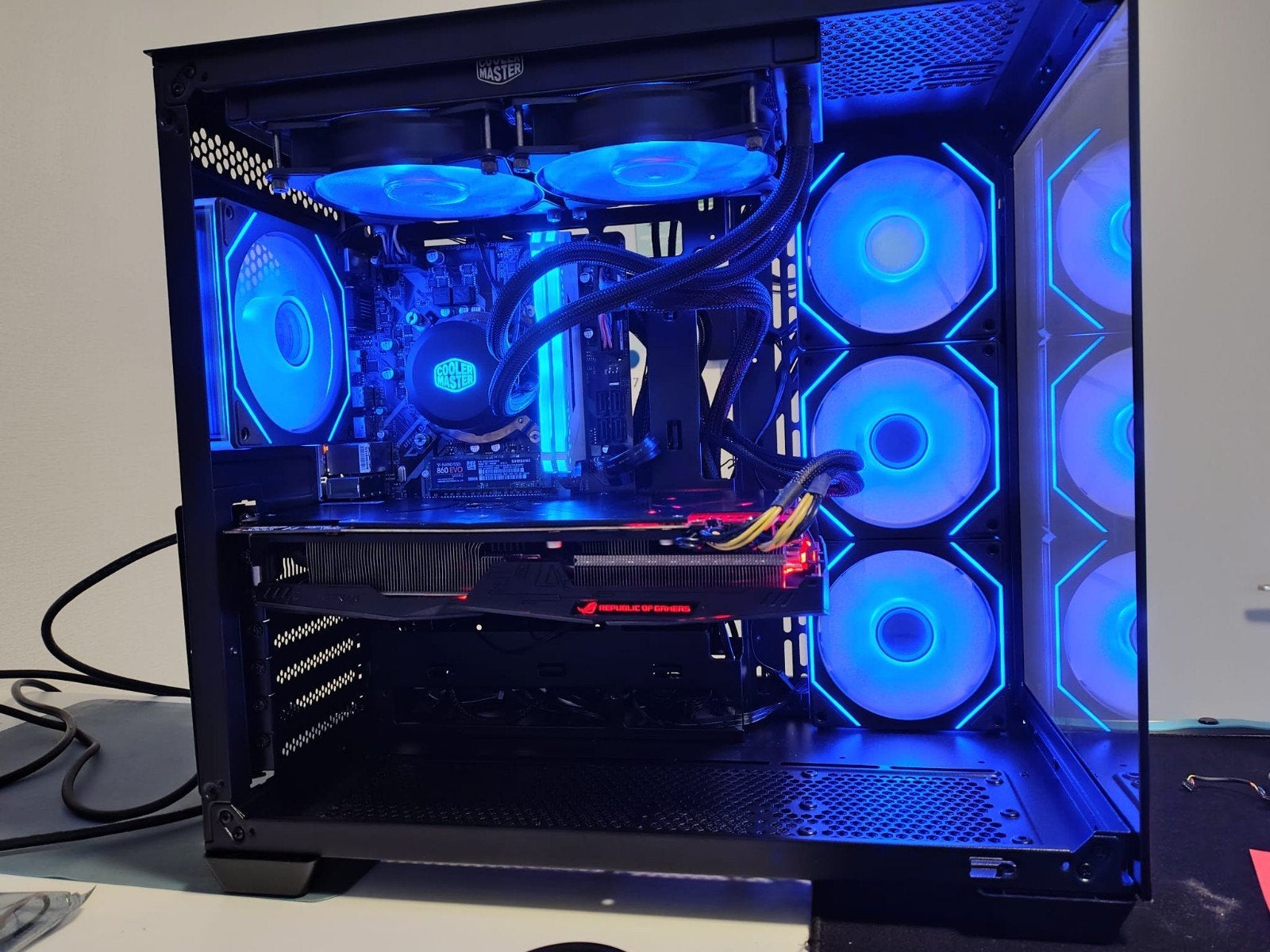 Game pc, Computers en Software, Desktop Pc's, HDD, SSD, 8 GB, Gaming, Ophalen