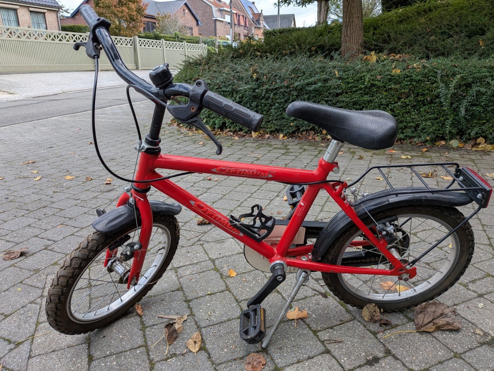 kinderfiets, Ophalen, Gebruikt