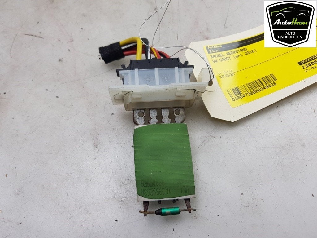 RESISTANCE CHAUFFE Volkswagen Caddy IV (|1K0959263A|), Volkswagen, Volkswagen AG, Utilisé, Kundenbetreuung@volkswagen.de