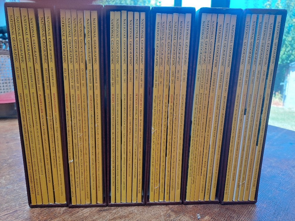 National Geographic tijdschriften in Nederlands, Ophalen, Gelezen