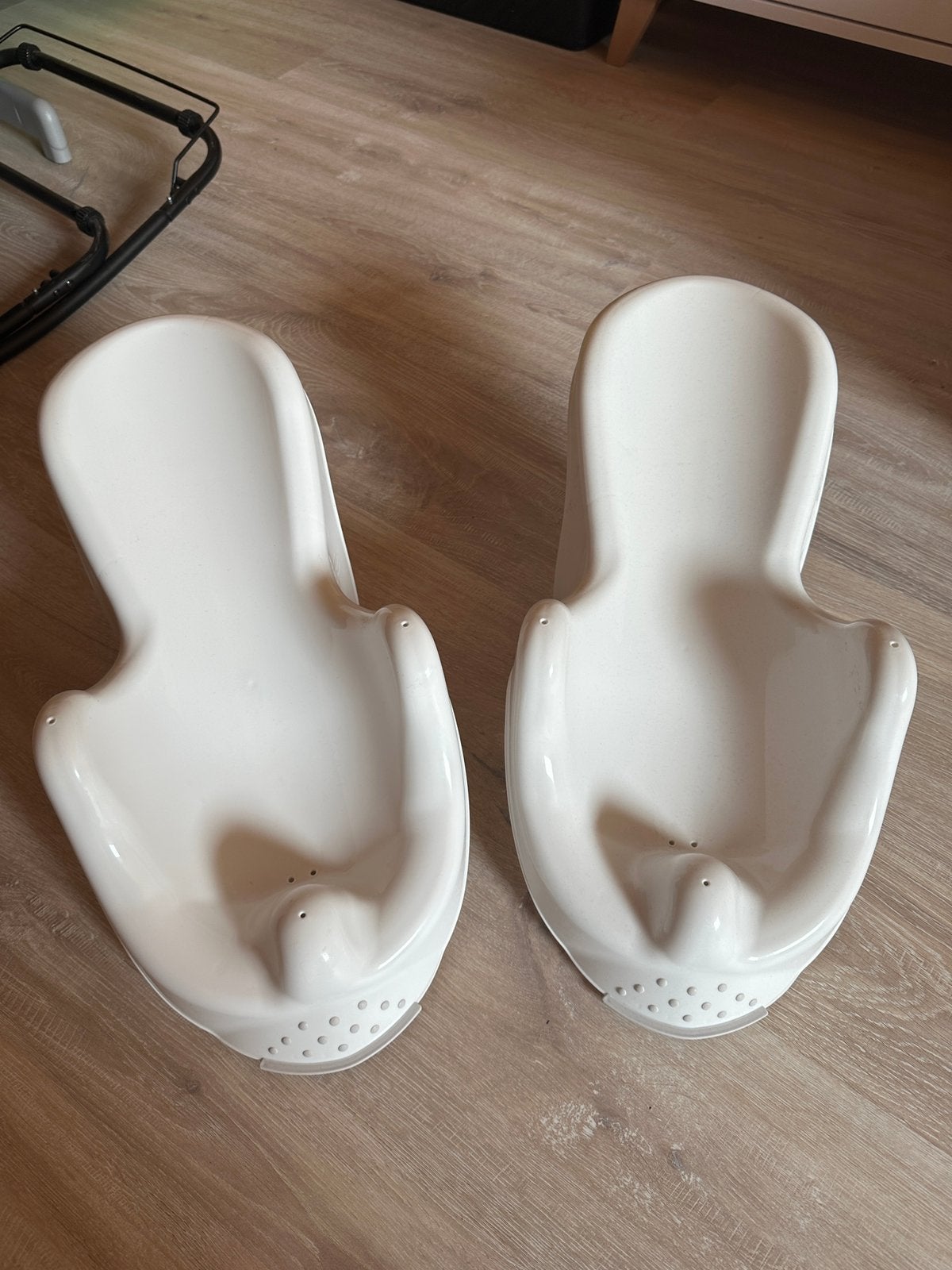 Badzitjes - tweeling, Kinderen en Baby's, Ophalen, Zo goed als nieuw, Badzitje of Badring