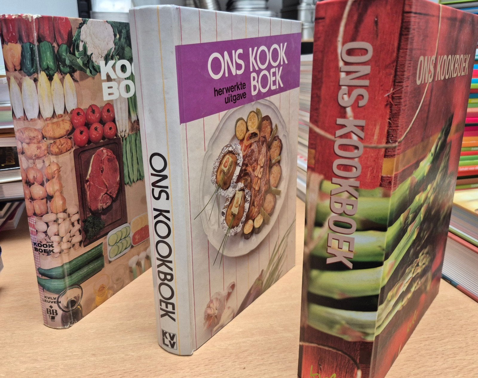 Mooie verzameling kookboeken-diverse titels en thema's, Ophalen