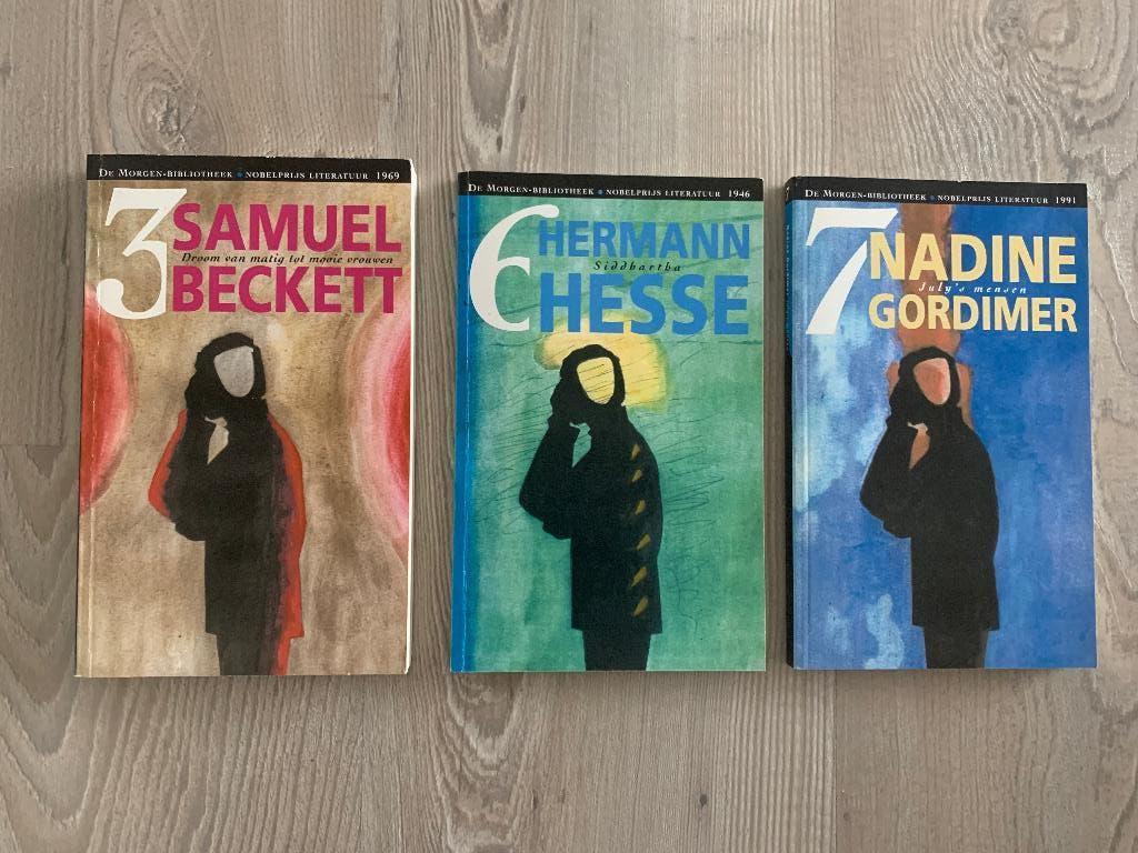 3 x De Morgen Bibliotheek, Nobelprijs Literatuur, Boeken, Ophalen of Verzenden, Nieuw