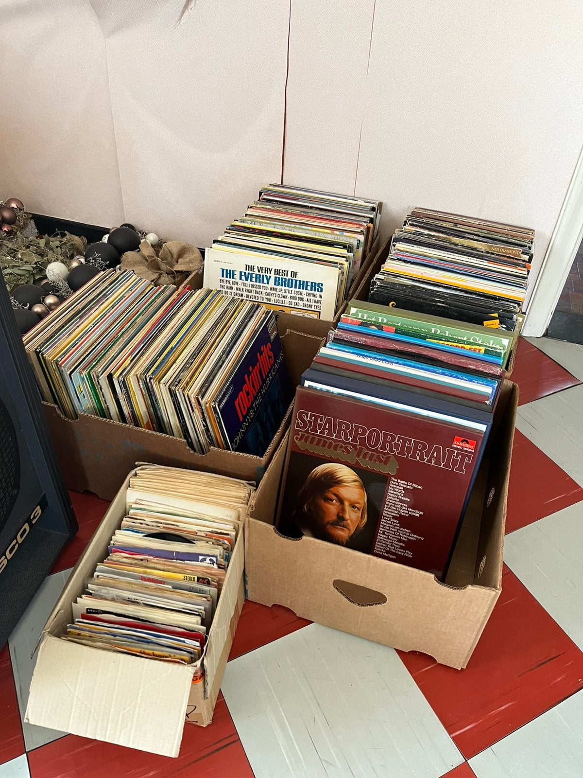 Lot vinyl lp’s en singles, Cd's en Dvd's, Vinyl | Verzamelalbums, Ophalen, Zo goed als nieuw, LP