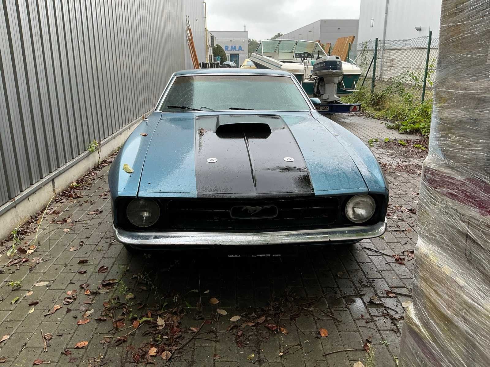 1971 Ford Mustang Fastback, klassiek voertuig – restaurati, Auto's, Automaat, Bedrijf, Overige carrosserie, Ford
