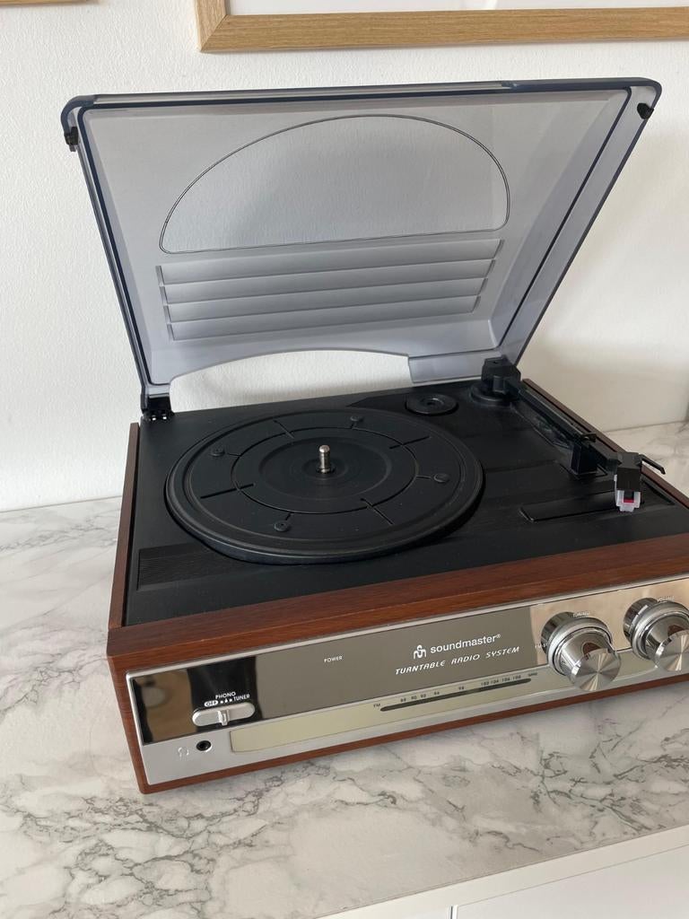 Soundmaster platenspeler PL186H, Ophalen, Platenspeler