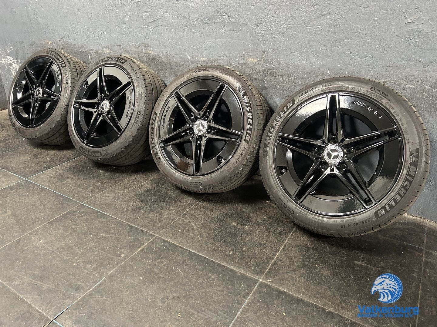 6mm! Originele Mercedes AMG C300E Hybrid W206 18 inch breeds, 18 inch, Gebruikt, -, -