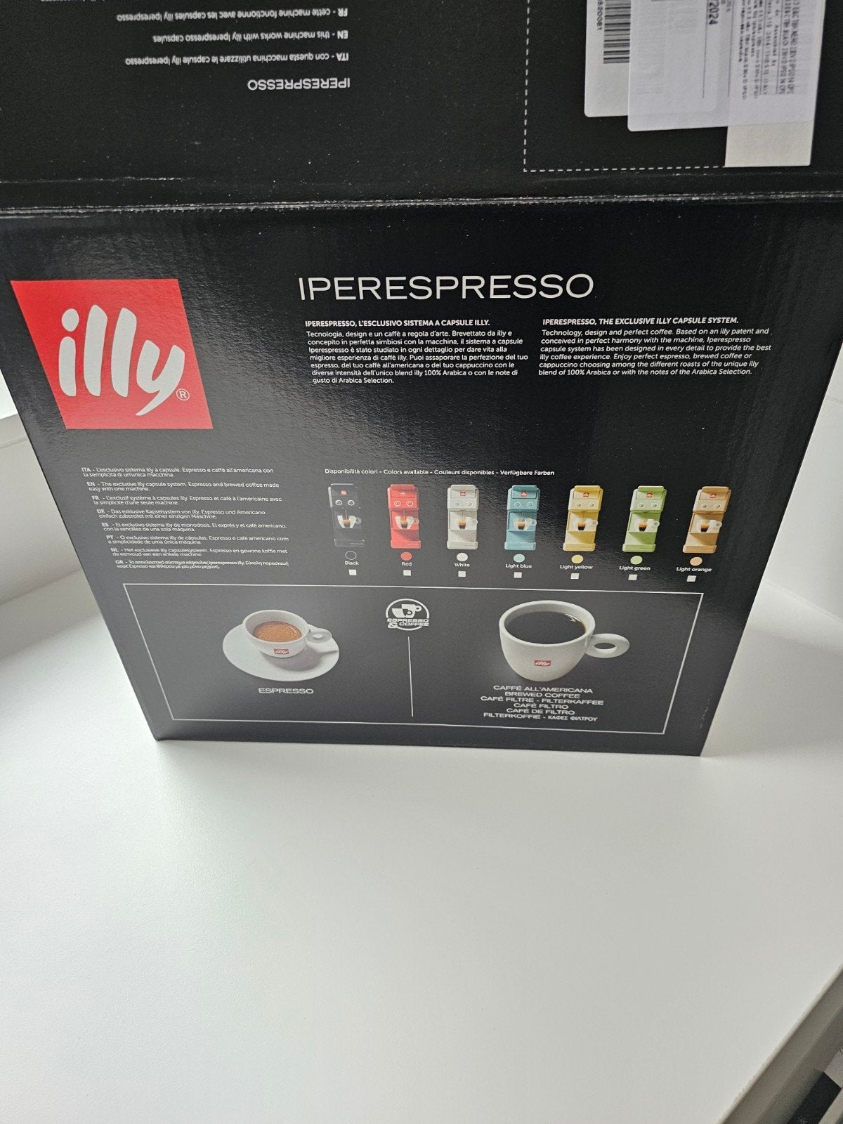 Illy espresso maschine Wit nieuw, Elektronische apparatuur, Espresso apparaat, Overige typen, Nieuw, Ophalen of Verzenden