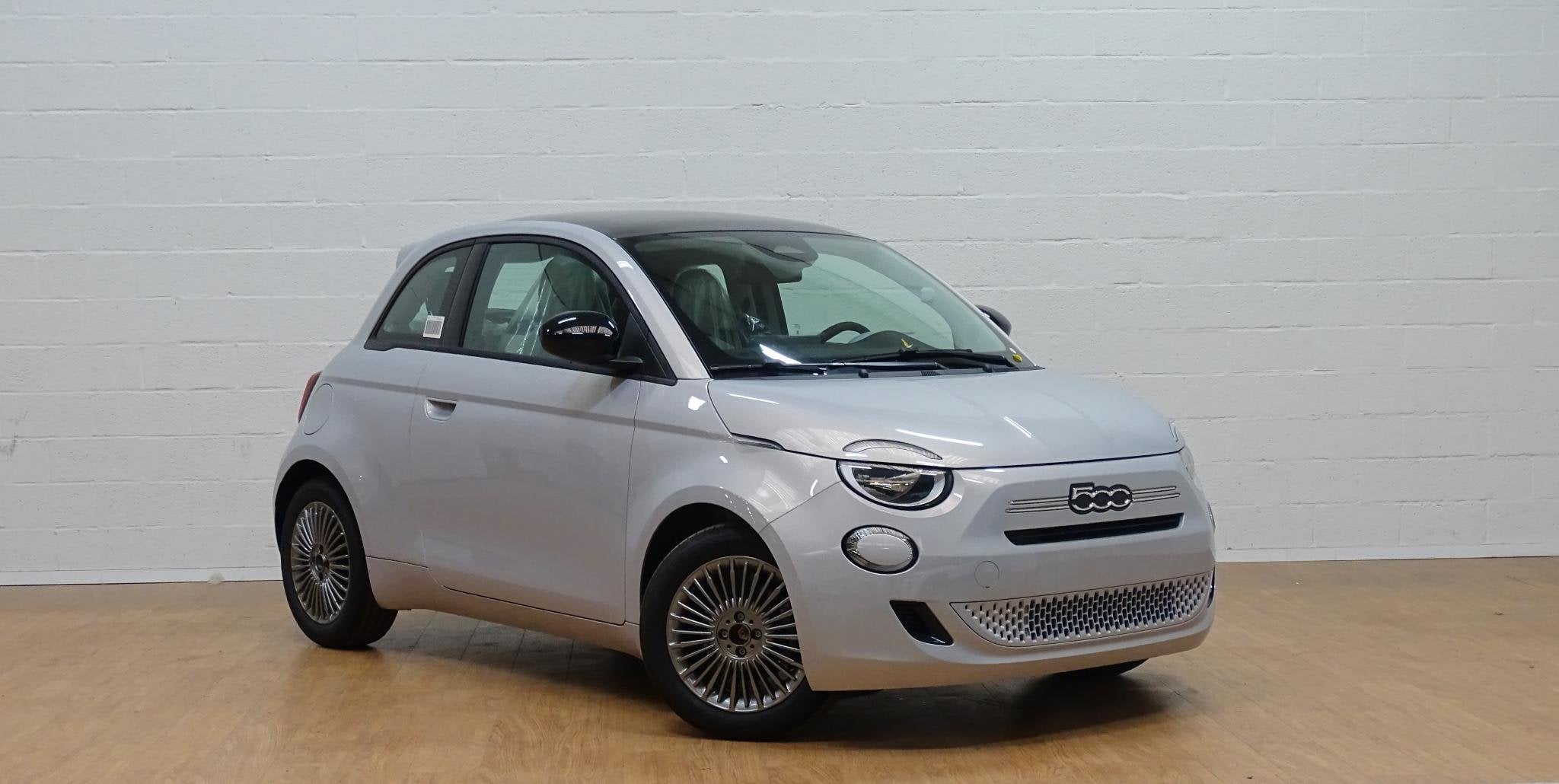 Fiat 500 1.0 Hybrid ICON +comfort pack+pano dak, Autos, Fiat, Argent ou Gris, Entreprise, Boîte manuelle, 48 kW