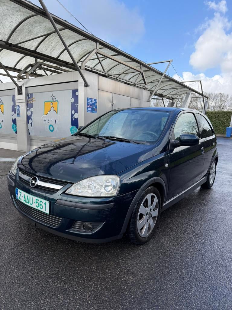 Opel Corsa C 1.0 benzine Automaat 2005 Gekeurd verkoop!, 4 cilinders, Blauw, Bedrijf, 5 zetels