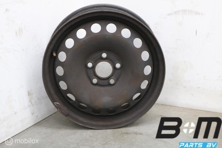 1 losse 15 inch stalen velgen VW Polo 2G 2Q0601027J, Gebruikt, Velg(en)
