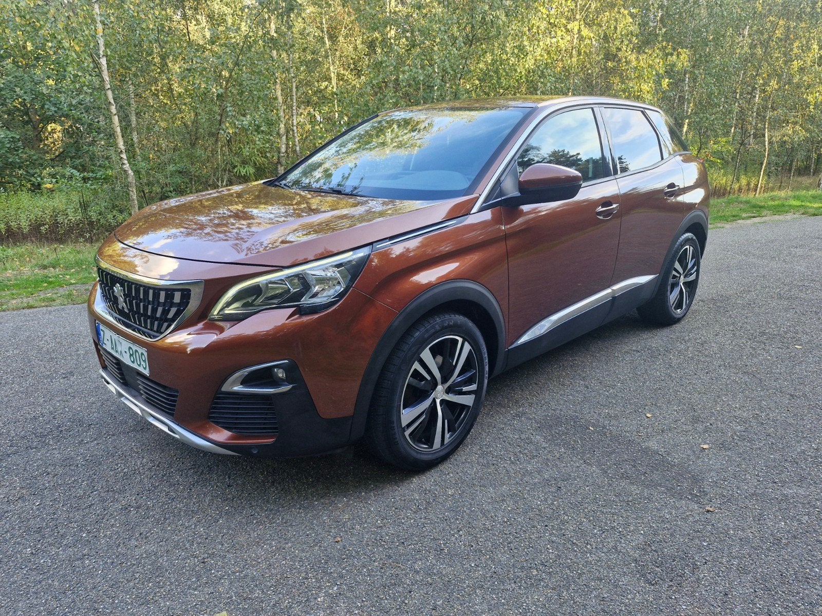 PEUGEOT 3008 1.2I TECH.96 KW. BJ 2018 1ER PROPRIÉTAIRE 159.6, Euro 6, Entreprise, Noir, 5 portes