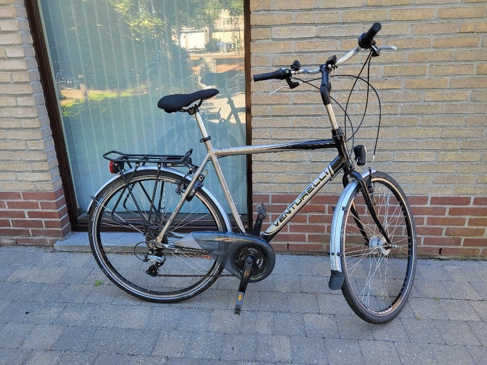 Herenfiets Venturelli framemaat 60, Autres marques, Vitesses, Frein sur jante, 57 à 61 cm