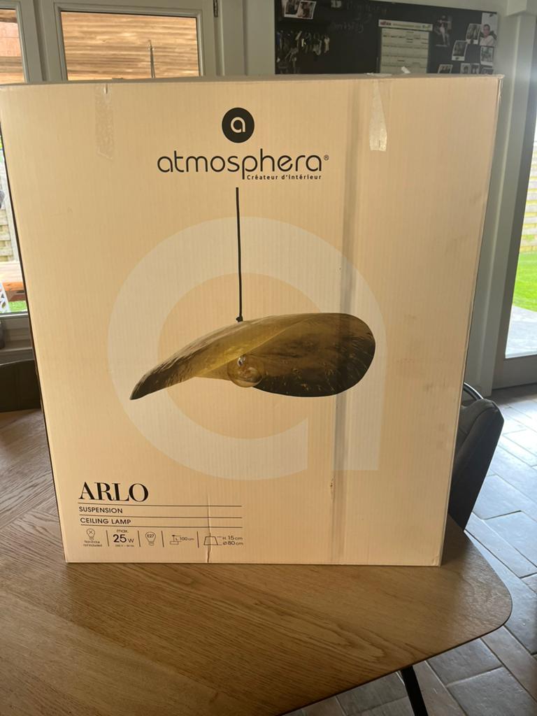 Arlo hanglamp, Huis en Inrichting, Lampen | Plafondlampen, Ophalen, Zo goed als nieuw