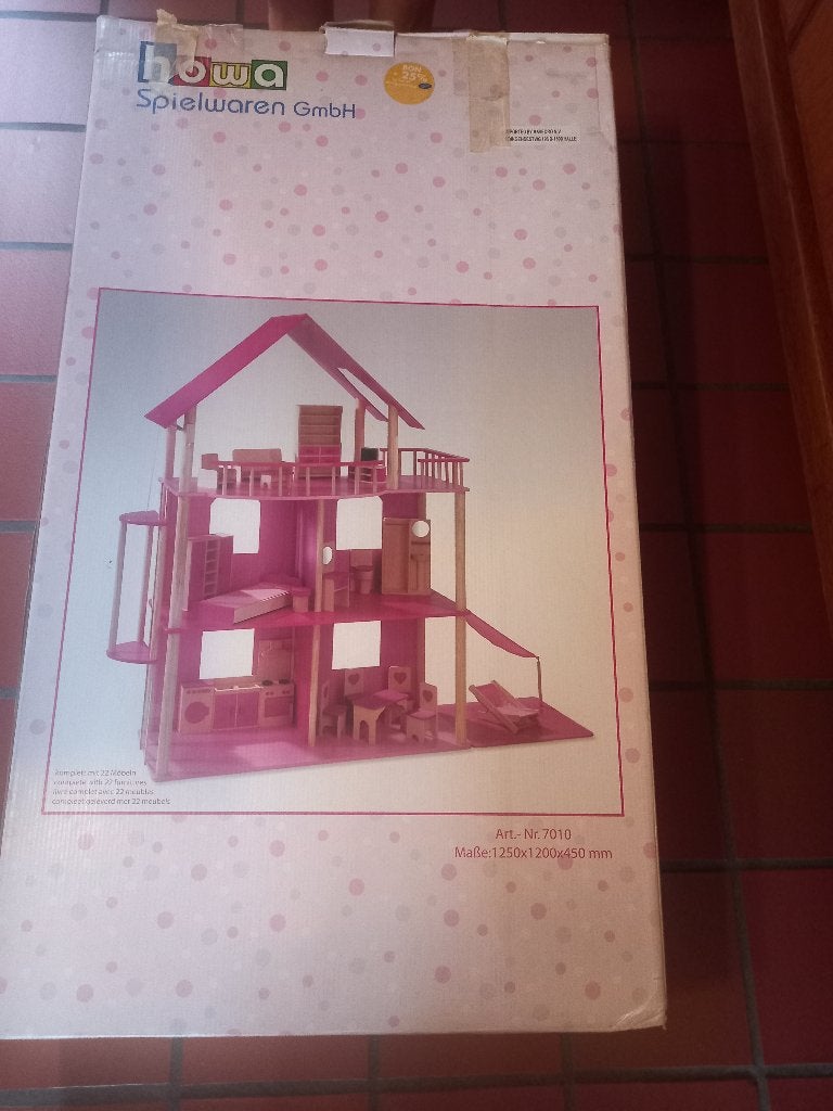 Poppenhuis, Ophalen, Zo goed als nieuw, Poppenhuis