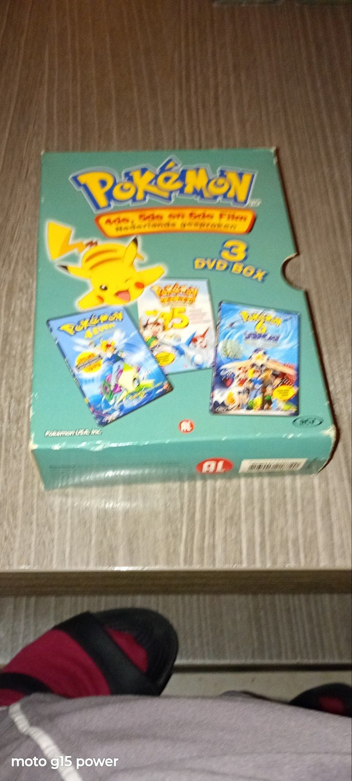 dvd box Pokémon, Enlèvement ou Envoi, Utilisé