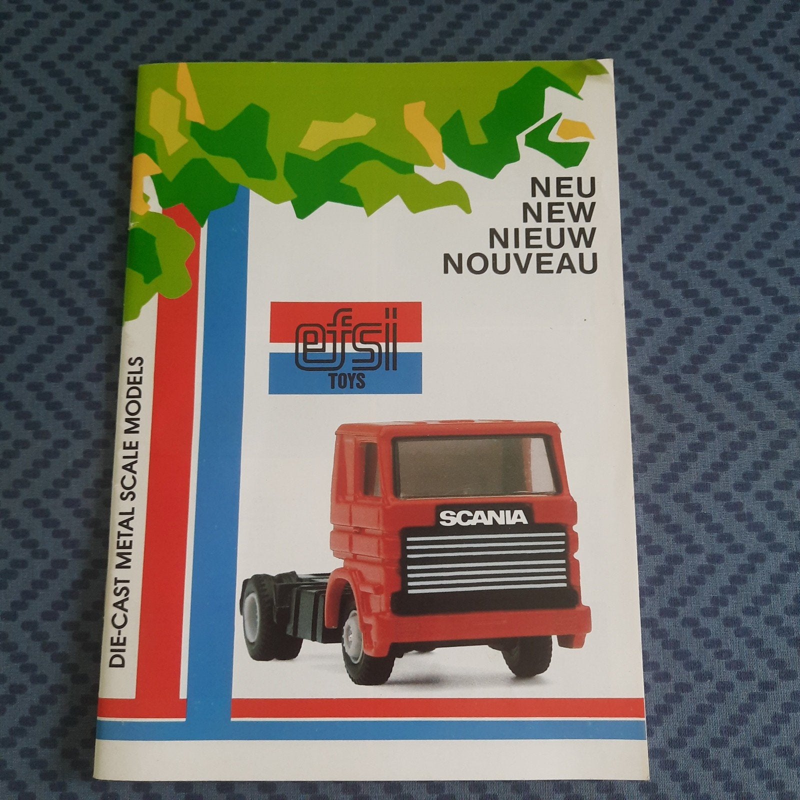 EFSI HOLLAND* VINTAGE CATALOGUS MINIATUURAUTO´S* TOP *, Boeken, Catalogussen en Folders, Zo goed als nieuw, Catalogus, Ophalen