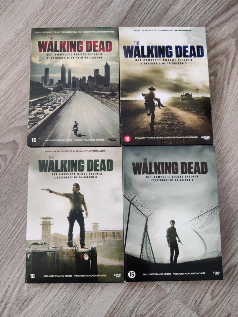 The walking dead 4seizoenen, Ophalen