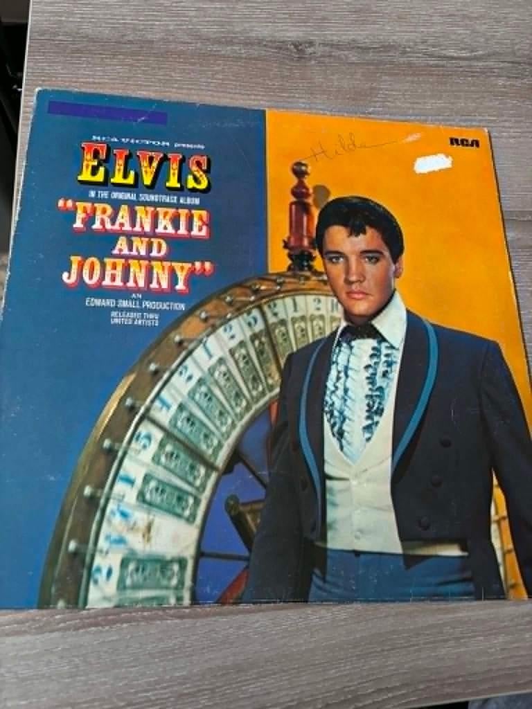 Elvis lp, Frankie and johnny Duitse persing, orange label,, Gebruikt, Ophalen of Verzenden, Rock-'n-Roll, 12 inch