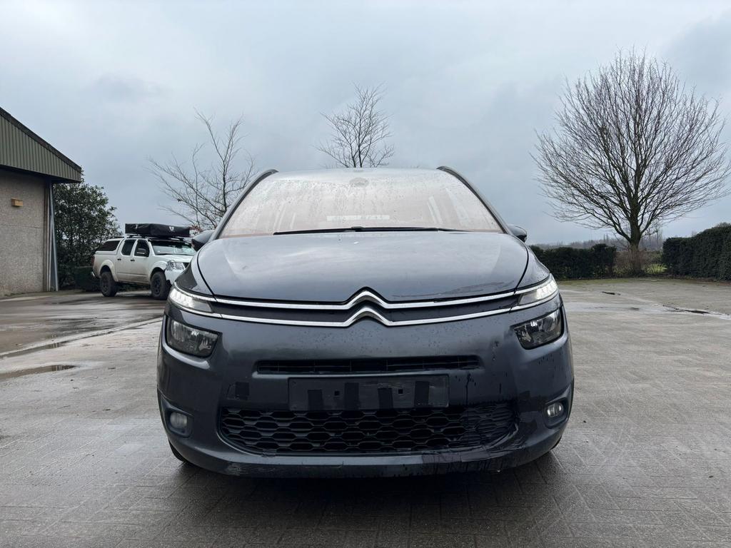 Citroën c4 picasso HANDELAAR/EXPORT/7zit/1.6HDI, Auto's, Voorwielaandrijving, Euro 5, Stof, Zwart