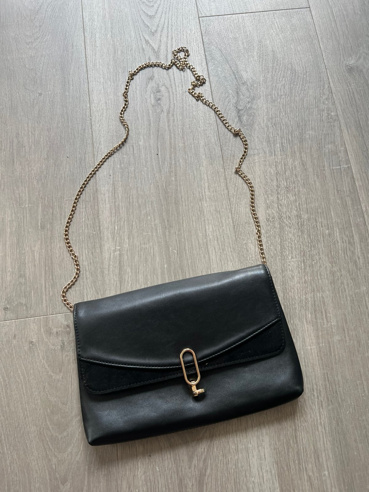 Anna field schoudertasje, Handtassen en Accessoires, Tassen | Damestassen, Ophalen, Gebruikt, Zwart, Schoudertasje
