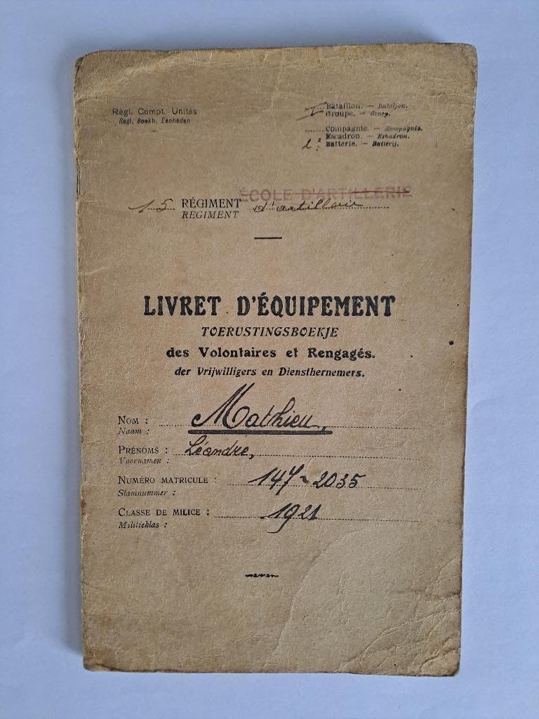 Livret d'équipement Livret d'équipement ABL, Enlèvement, Armée de terre, Livre ou Revue