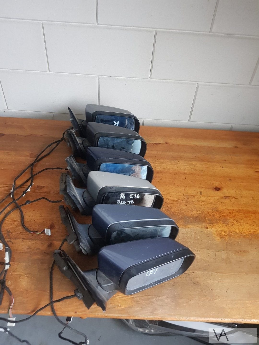BMW 3 serie E46 sedan / touring spiegel rechts €20 01 - 05, Gebruikt, -, -, Ophalen of Verzenden