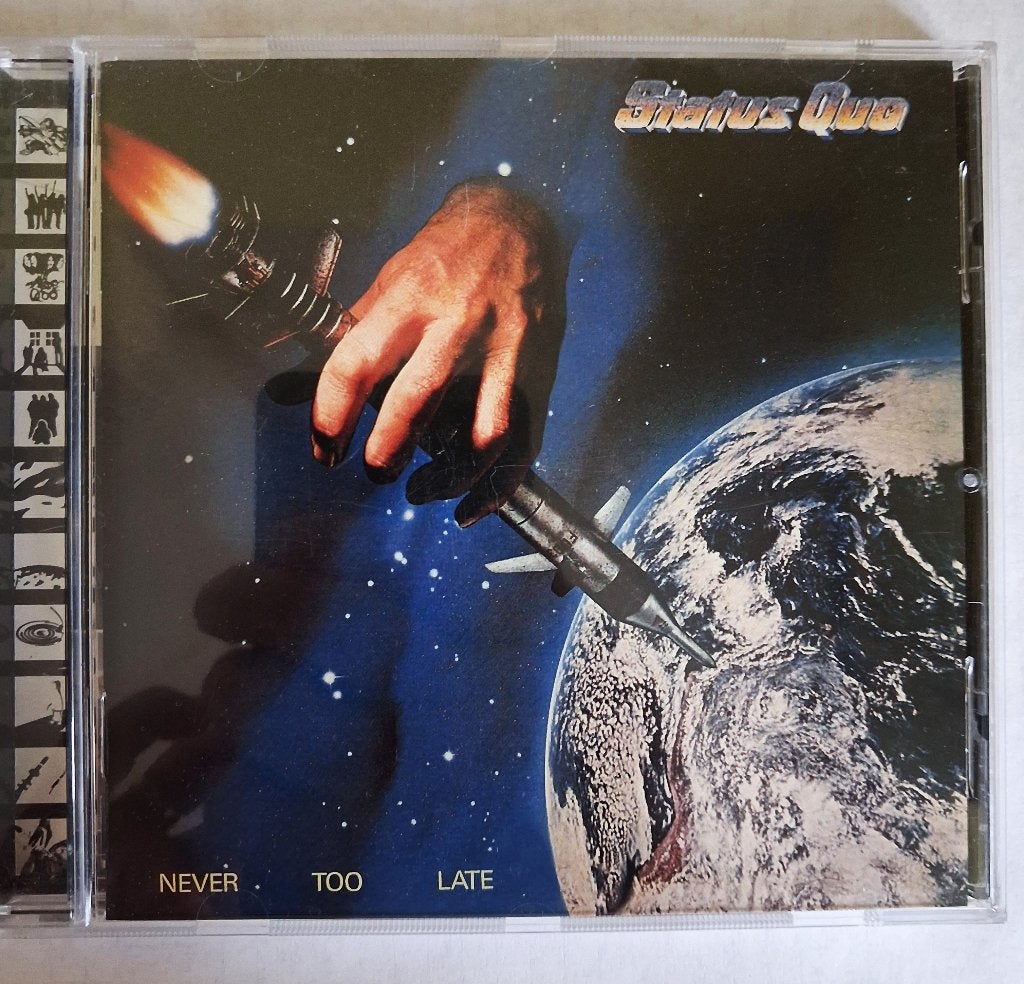 STATUS QUO - NEVER TOO LATE, Cd's en Dvd's, Ophalen of Verzenden, Gebruikt, Overige genres, Album