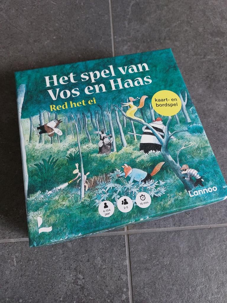 Vos en haas gezelschapsspel, Drie of vier spelers, Ophalen of Verzenden, Zo goed als nieuw