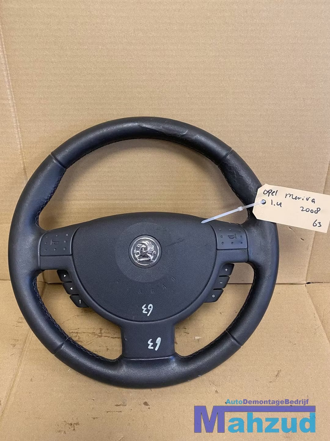 Opel meriva a corsa stuurwiel stuur met airbag, Opel Automobile GmbH, Opel, Bahnhofsplatz 1
65423  Russelsheim am Main, DE, Kontakt@opel-infoservice.de