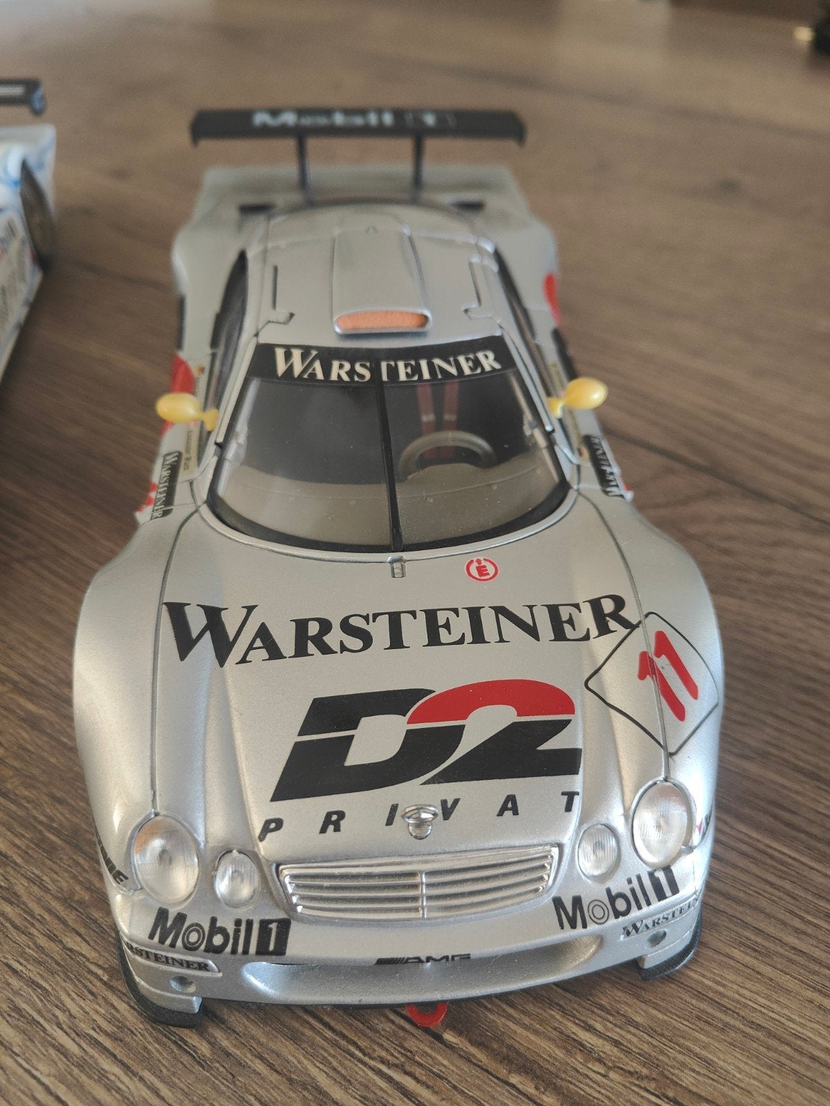 Mercedes CLK-GTR 1/18 maisto, Enlèvement ou Envoi, Utilisé, Voiture, Maisto