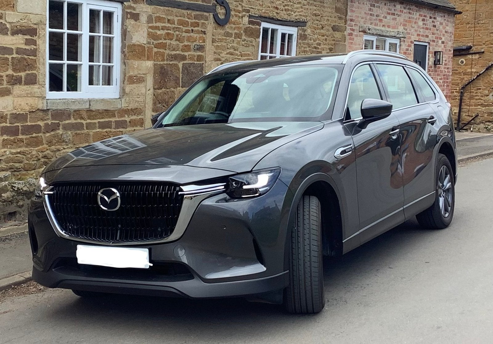 Mazda CX80 _ Homora Plus (2025), Automaat, 241 kW, Zwart, 4 cilinders