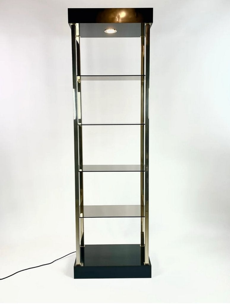 vitrinekast Belgo Chrome, Maison & Meubles, Enlèvement, Utilisé