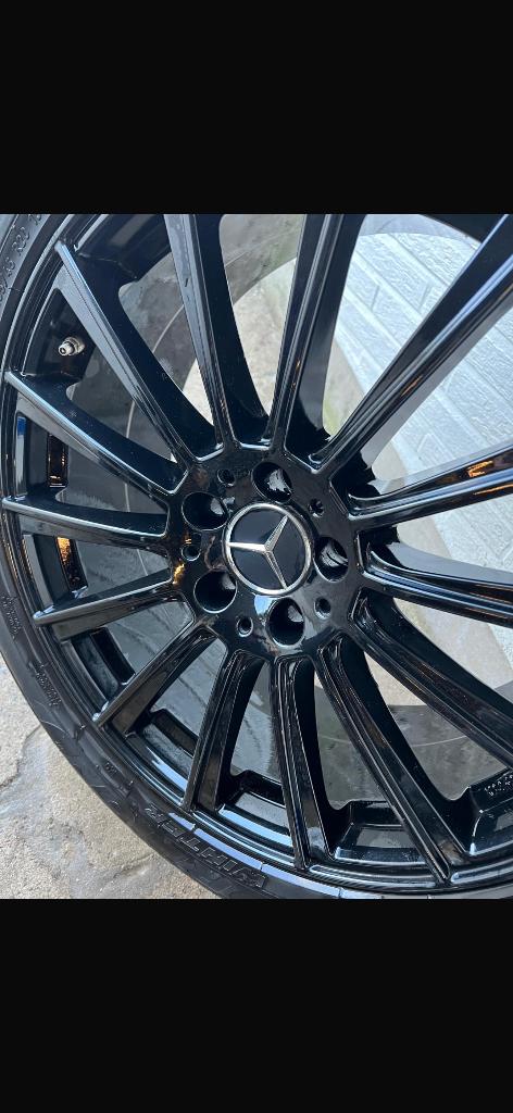 Mercedes auto velgen, Auto-onderdelen, Ophalen, 20 inch, Velg(en)