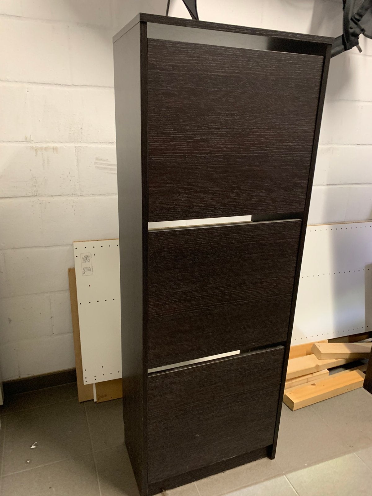 2 Schoenenkasten Ikea BISSA, Huis en Inrichting, Ophalen, Gebruikt