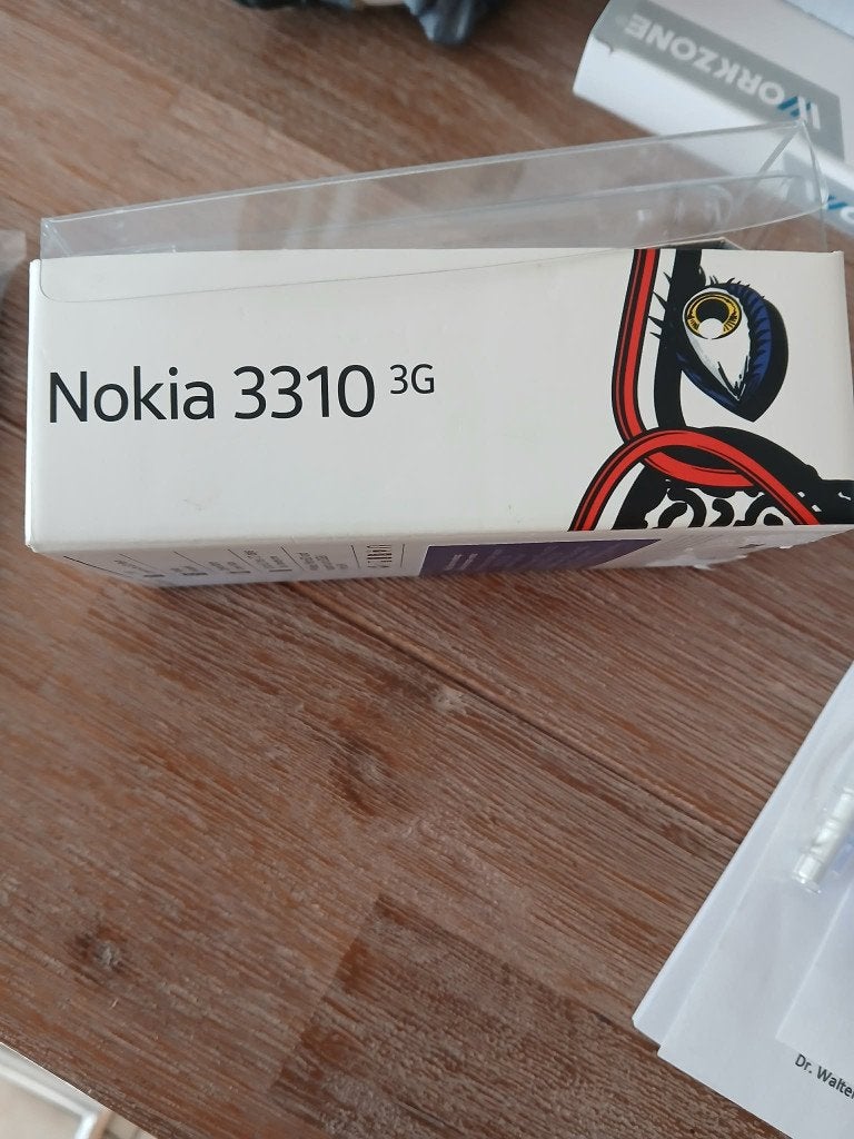 nokia gsm 3 d, Telecommunicatie, Ophalen, Zo goed als nieuw, Blauw, Zonder abonnement