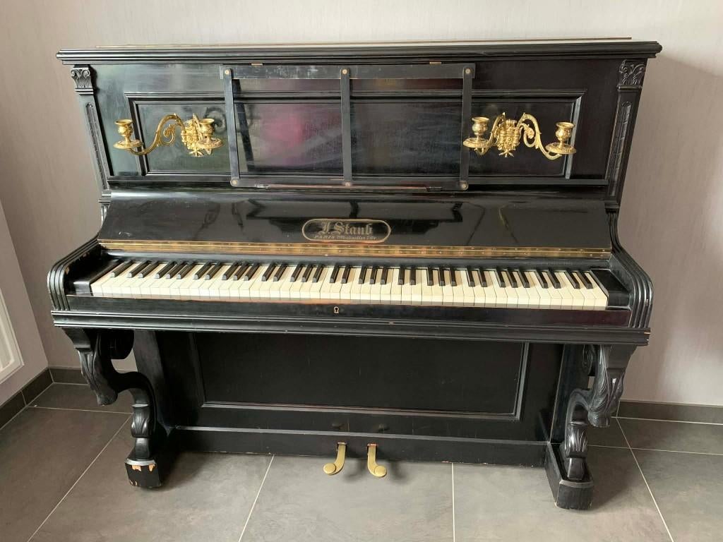 klassieke piano, Enlèvement, Utilisé, Noir, Piano