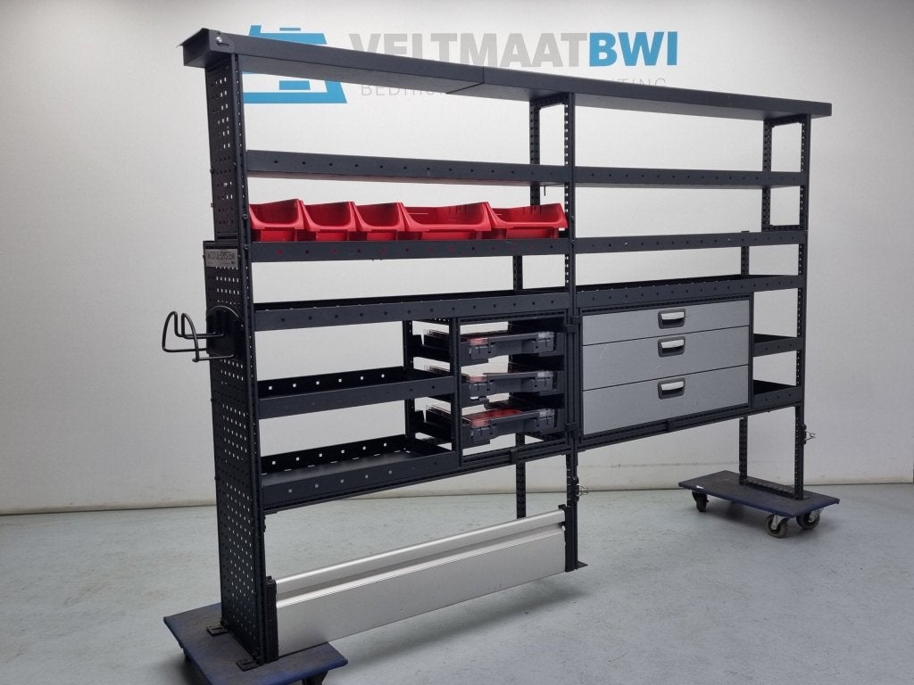Modul-System bedrijfswagen inrichting