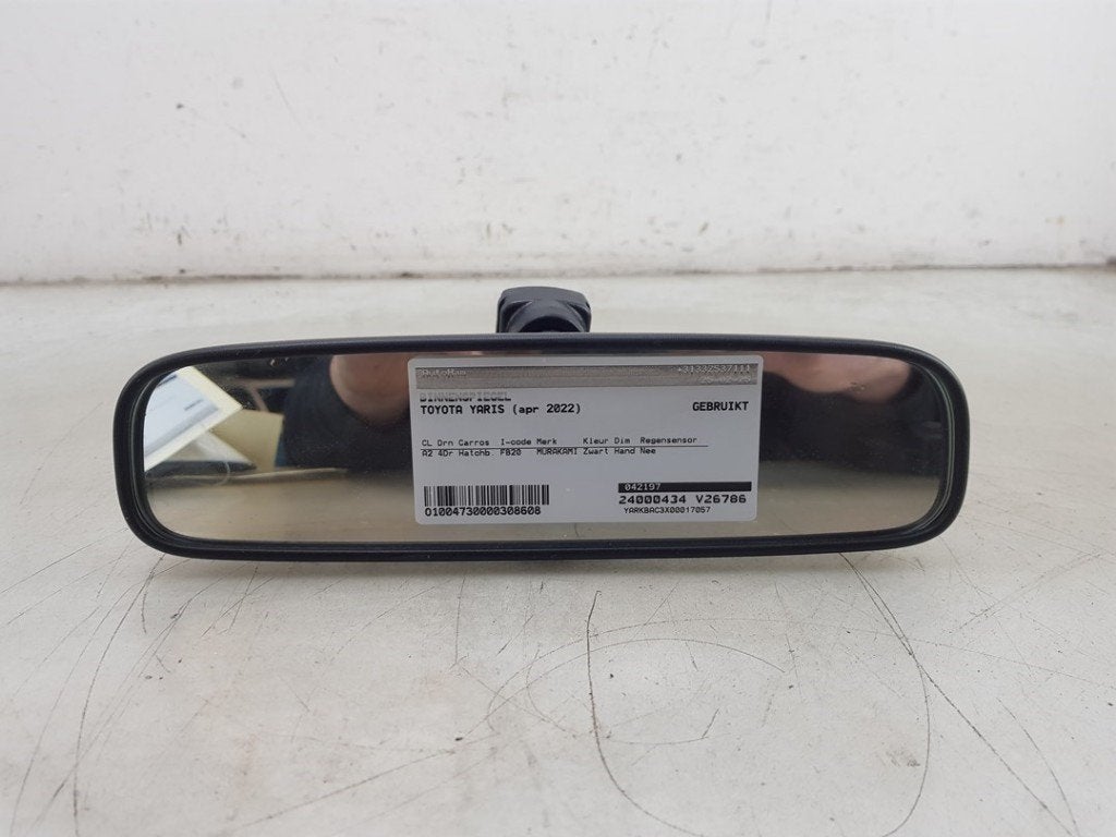 RETROVISEUR INTERIEUR Toyota Yaris IV (P21 / PA1 / PH1), Dhr. J. Ham, Administratie@autoham.nl, Toyota, Utilisé