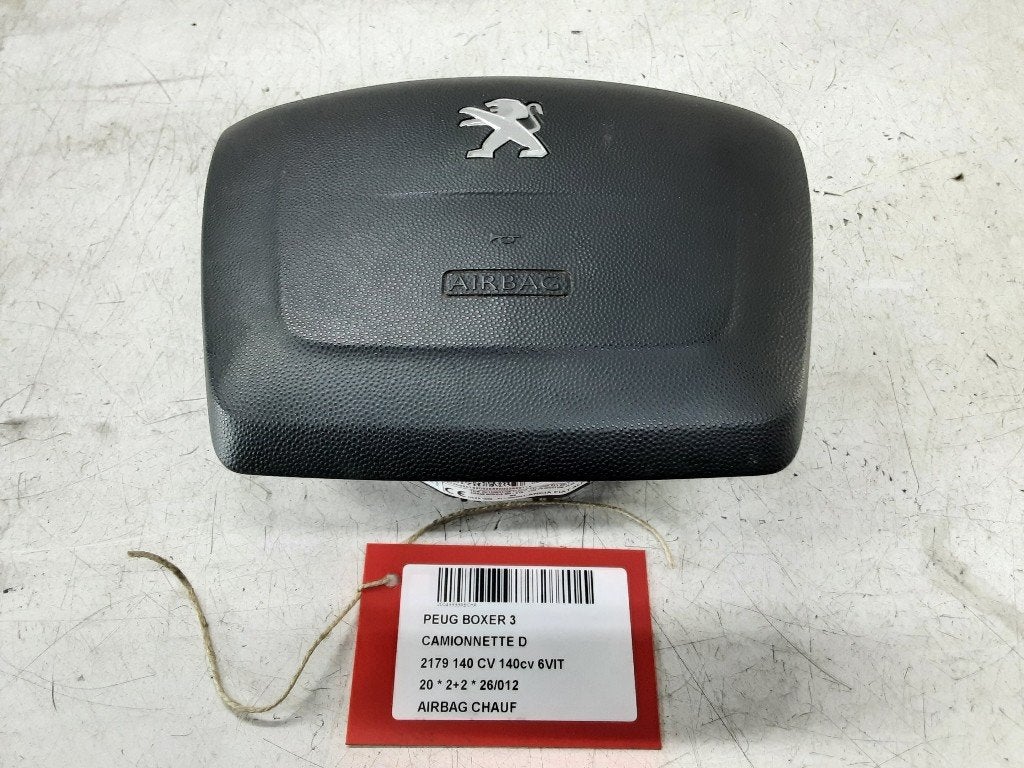 AIRBAG VOLANT Peugeot Boxer (U9) (07356857830), Kontakt-peugeot@peugeot.com, Utilisé, Peugeot Deutschland GmbH, Bahnhofsplatz
65423  Rüsselsheim, DE