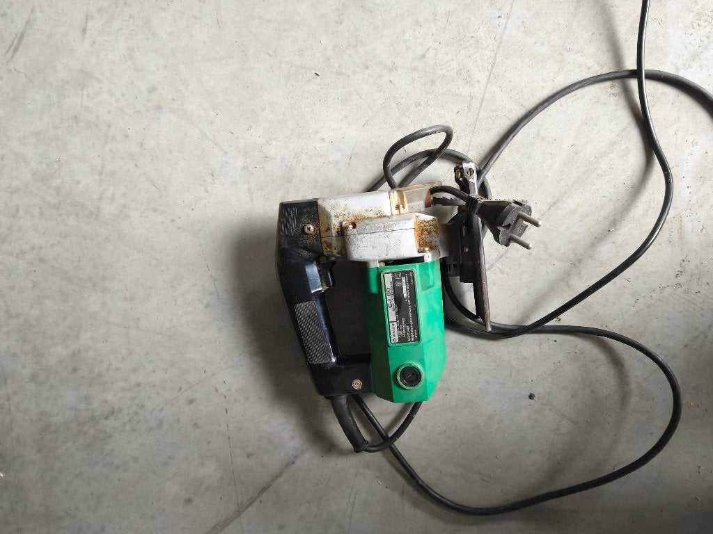 decoupeerzaag, Enlèvement ou Envoi, Utilisé, Électrique