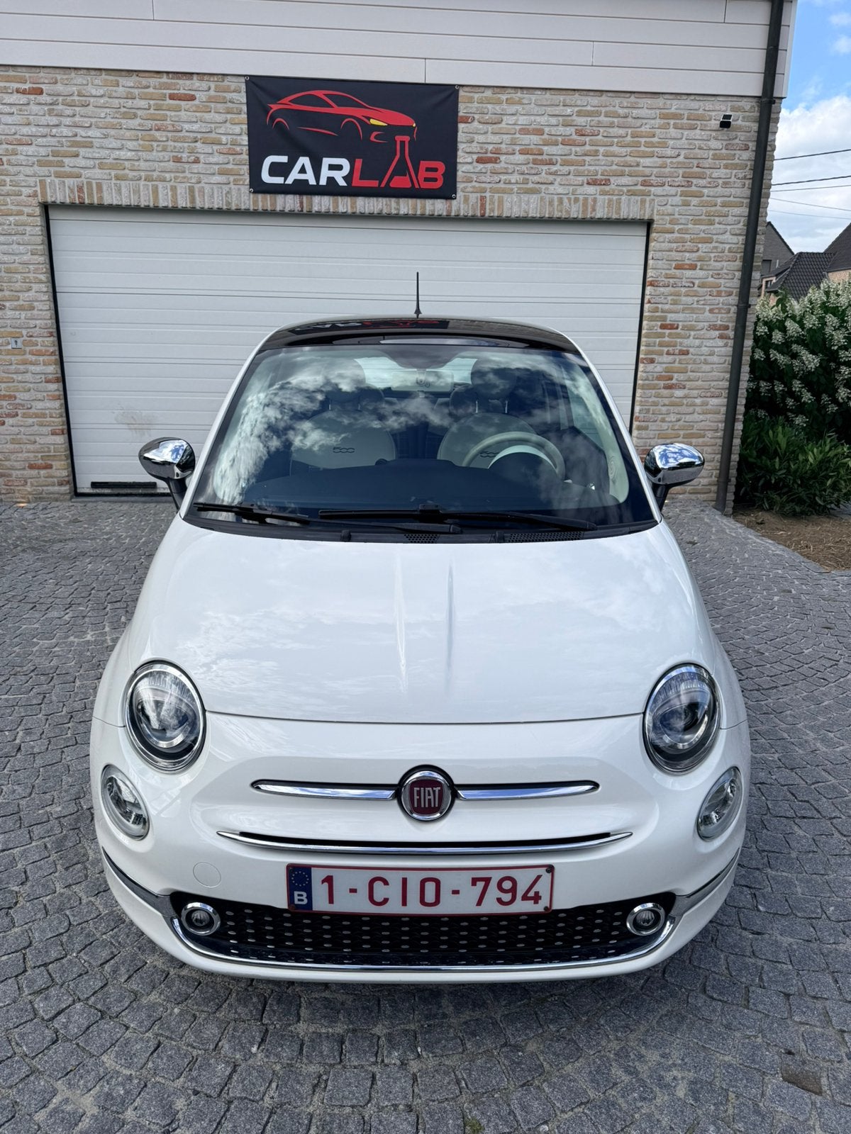 Fiat 500 Lounge, Achat, Noir, Particulier, Blanc