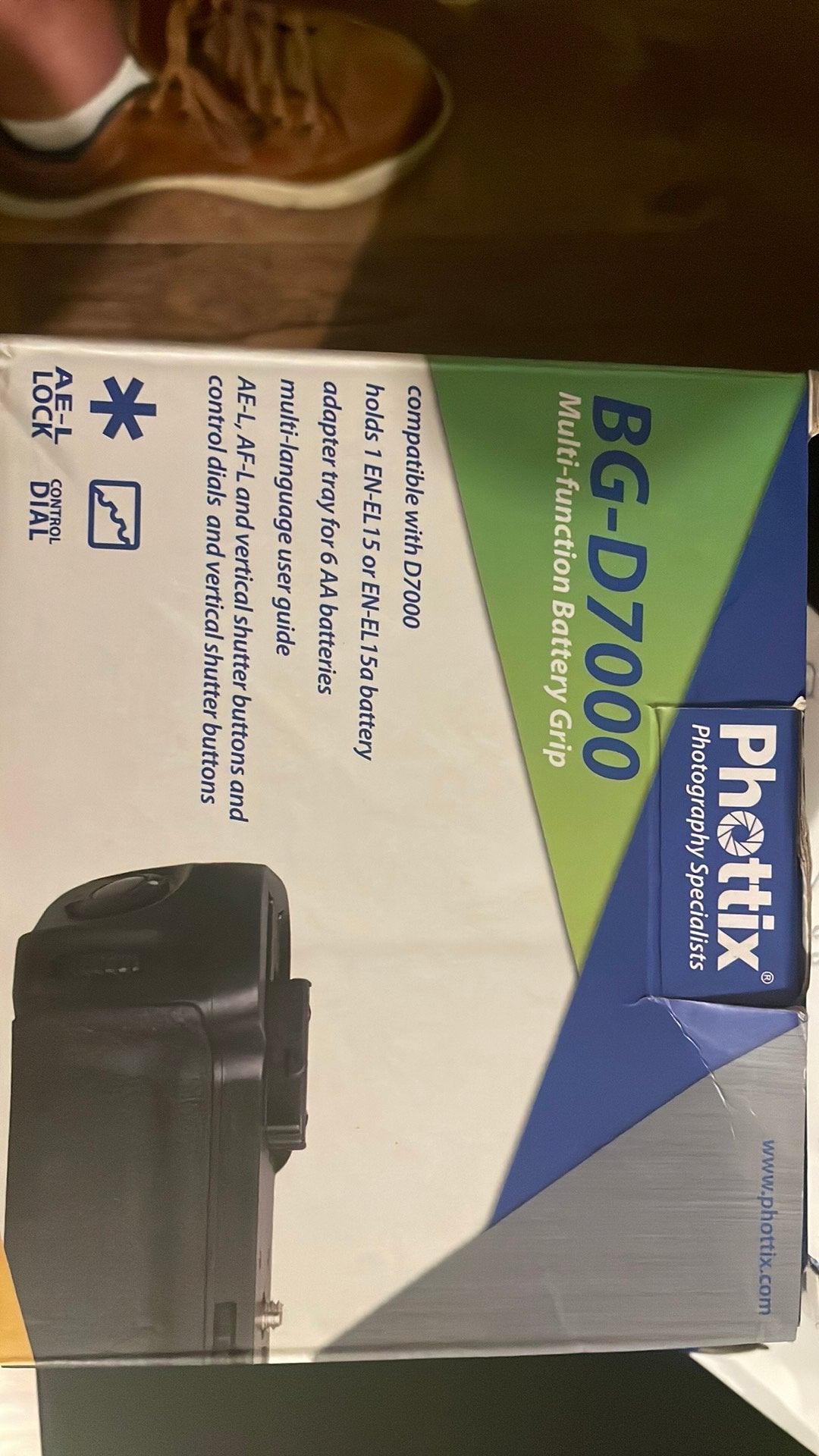 Phottix BG-D7000 Multi-function Battery, Ophalen of Verzenden, Zo goed als nieuw, Nikon, Batterygrip