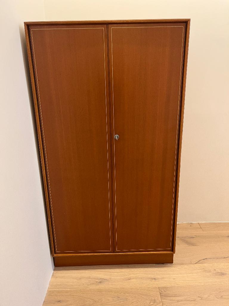 Vintage kleerkast design Formule meubel, Ophalen, Met deur(en), Gebruikt, 100 tot 150 cm