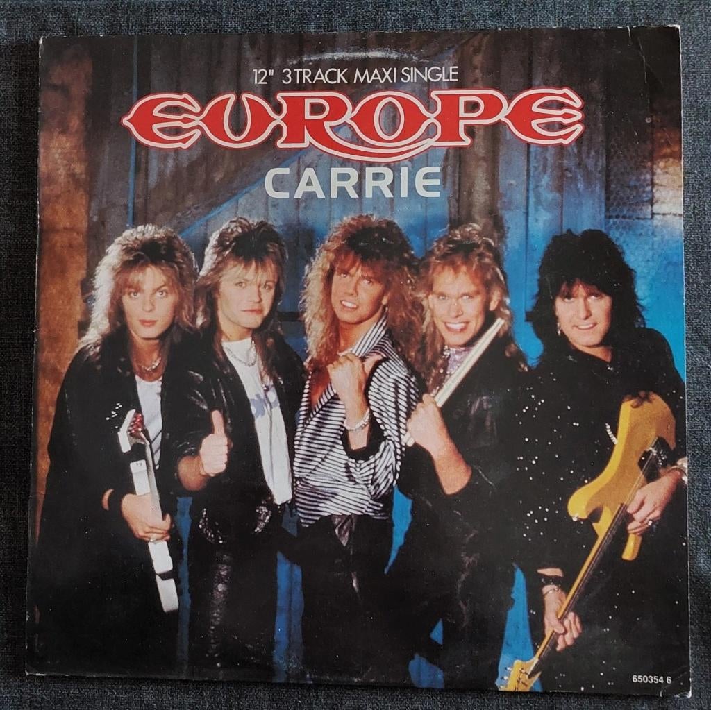 Europe – Carrie (1987)(MAXI), Ophalen of Verzenden, 12 inch