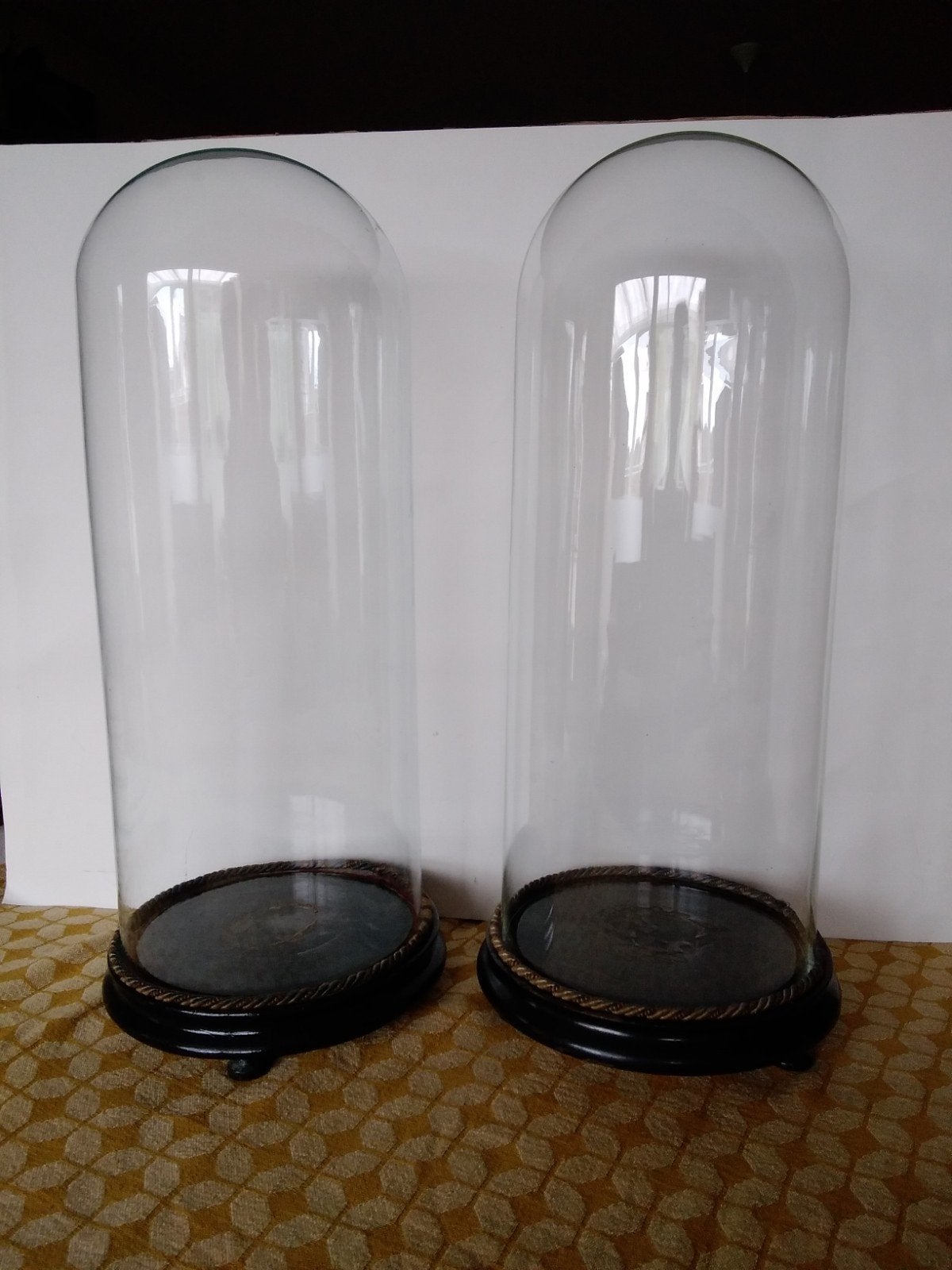 2 grote antieke stolpen, Antiquités & Art, Antiquités | Verre & Cristal, Enlèvement