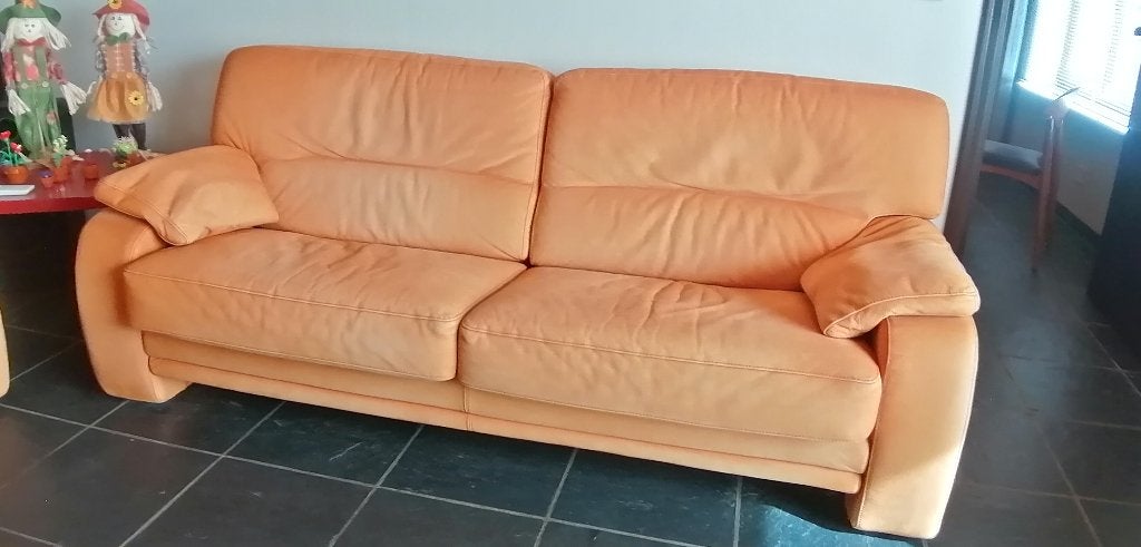 Nubuck salon, Ophalen, Gebruikt, Leer, Modern en tijdloos