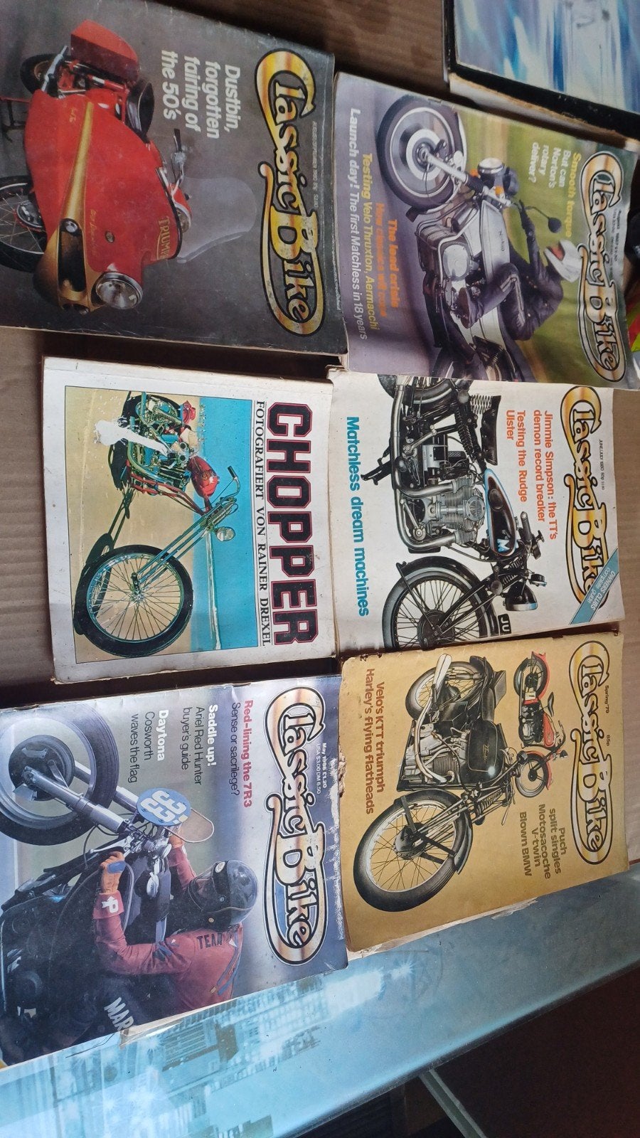 Harley Davidson, Chopper, magazine de vélo classique, Livres, Enlèvement ou Envoi, Utilisé